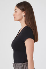 Fitted V-Neck Tee