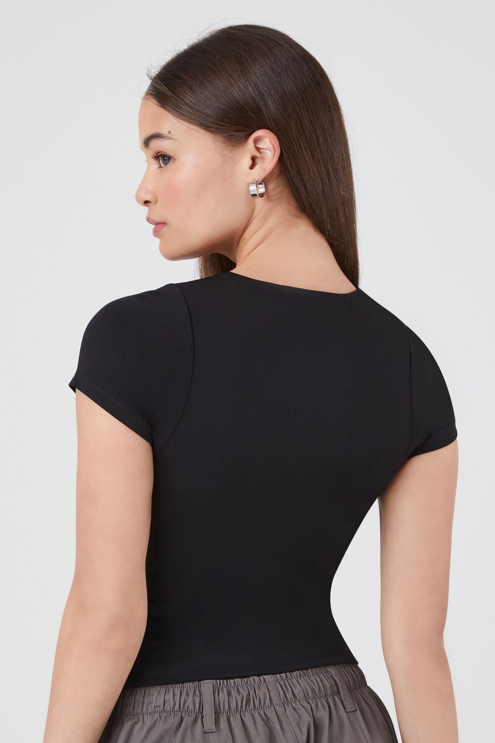 Fitted V-Neck Tee