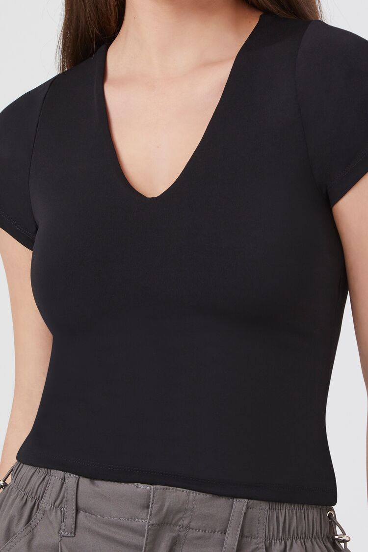 Fitted V-Neck Tee