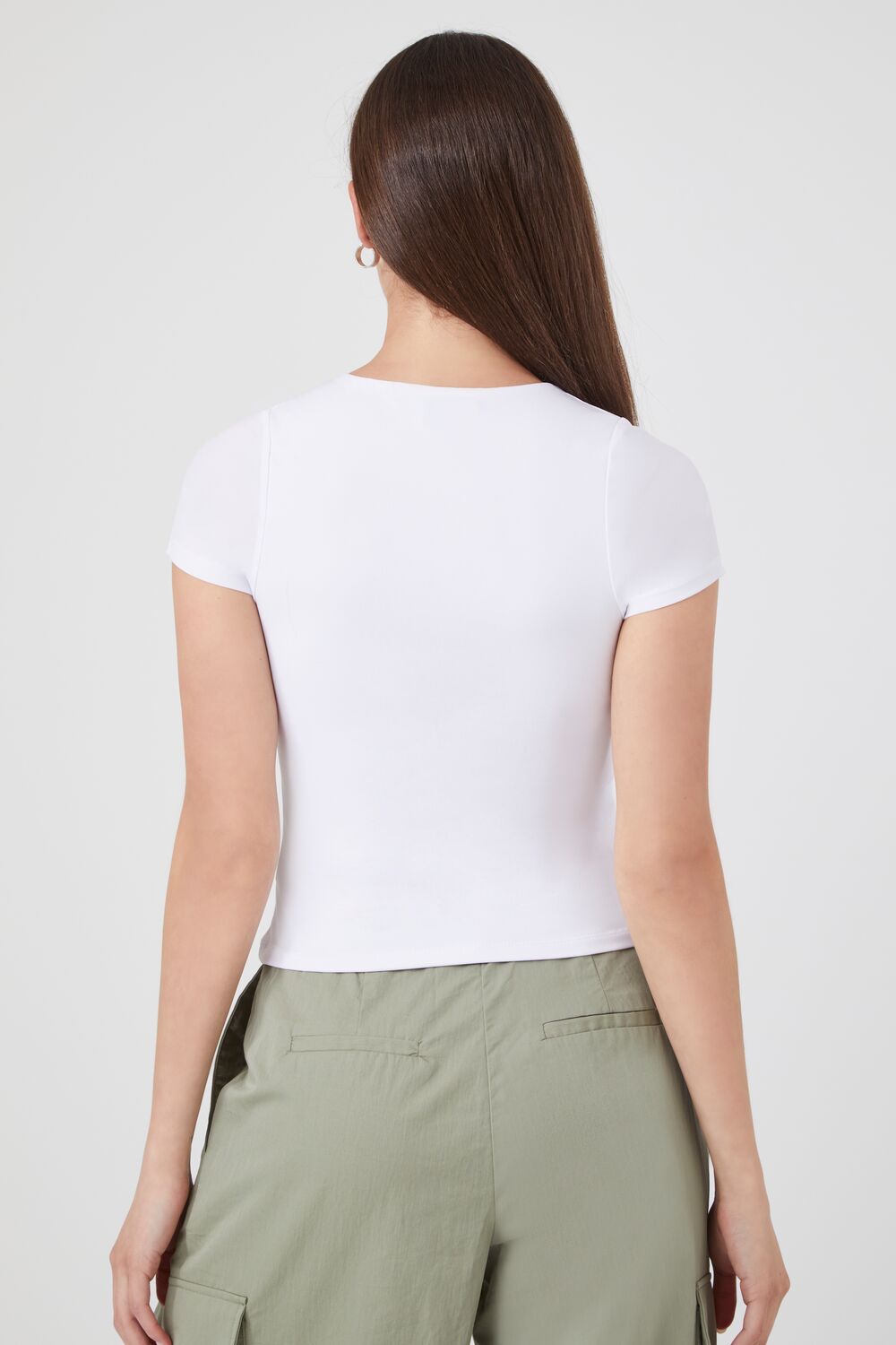 Fitted V-Neck Tee