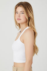 Seamless Racerback Cropped Tank Top