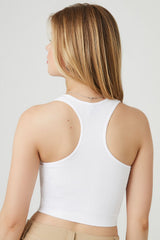 Seamless Racerback Cropped Tank Top