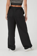 Toggle Drawstring Parachute Pants