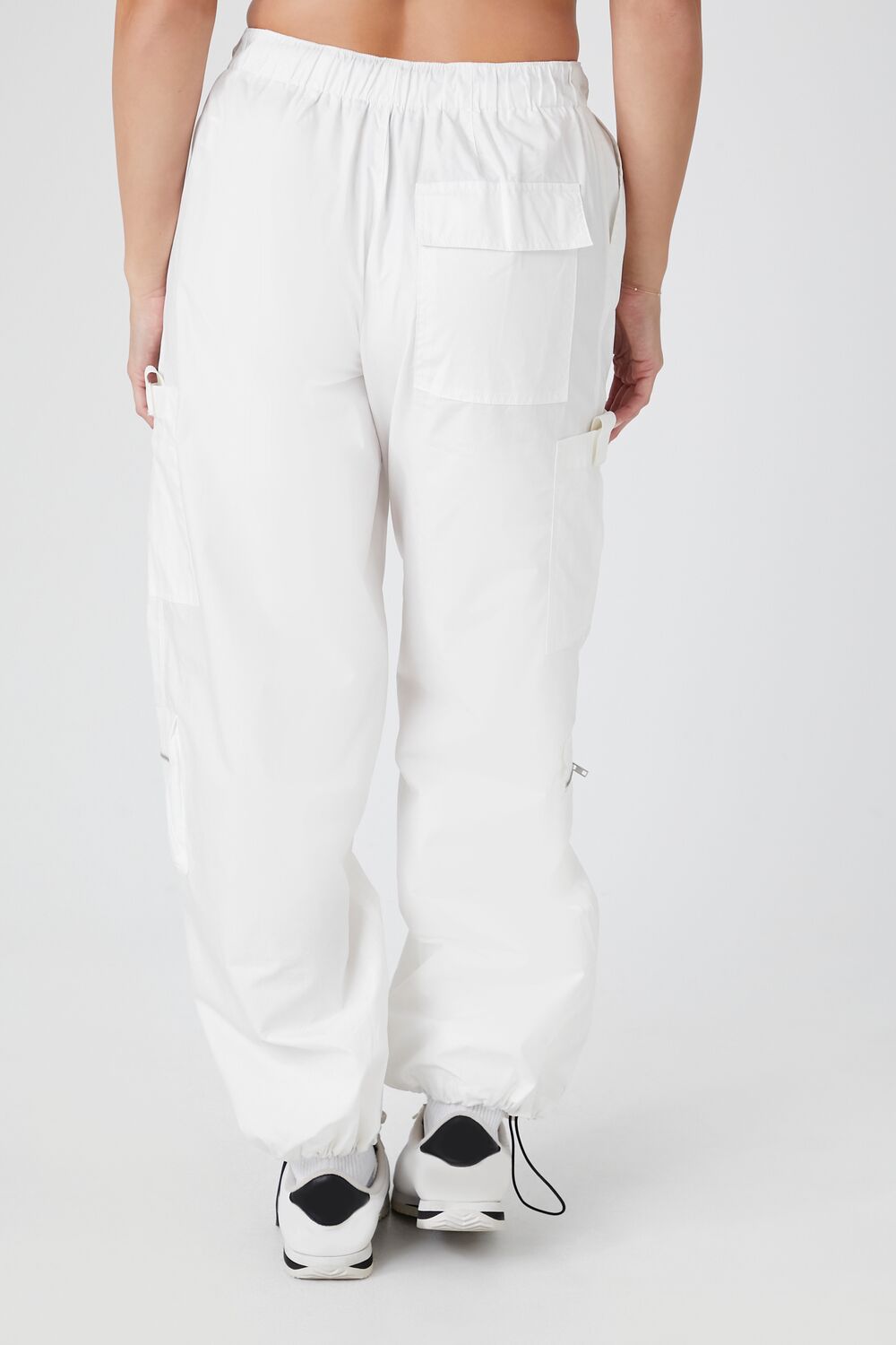 Toggle Drawstring Poplin Joggers