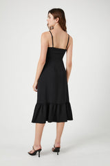 Flounce Midi Cami Dress