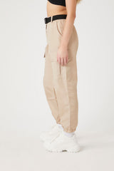 Belted Cargo Joggers