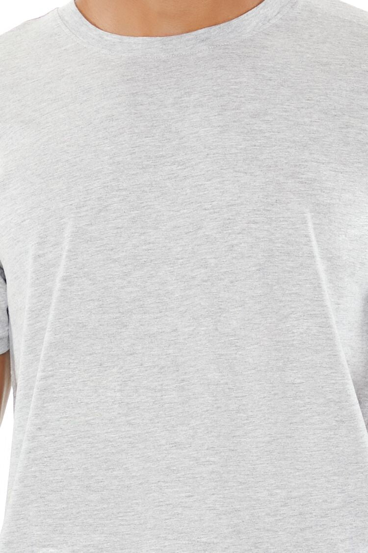 Cotton-Blend Crew Tee