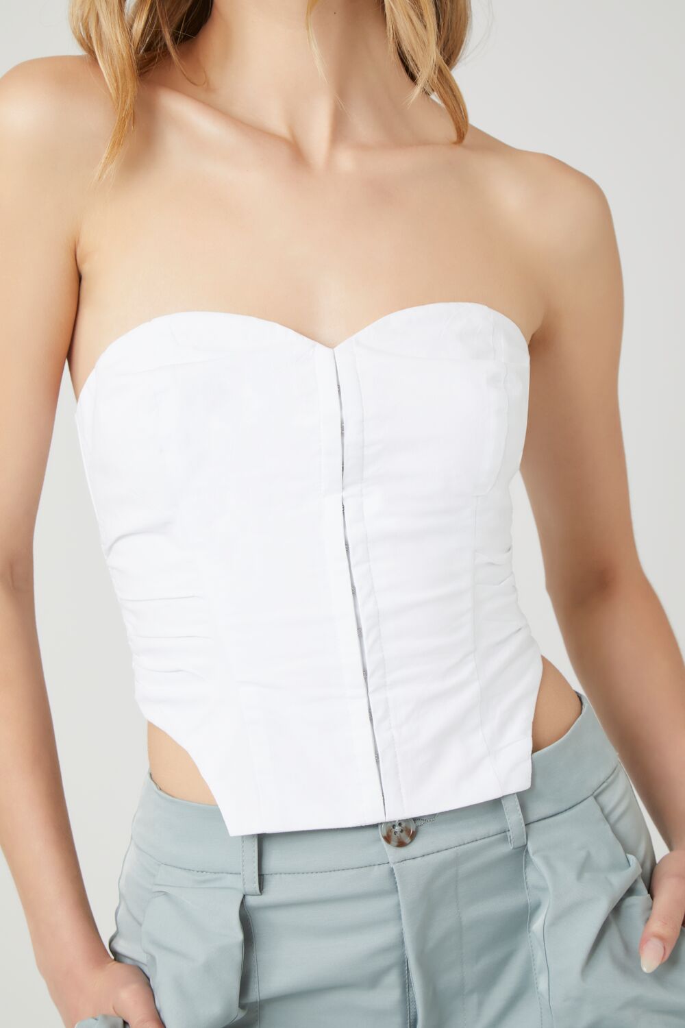 Sweetheart Cropped Tube Top