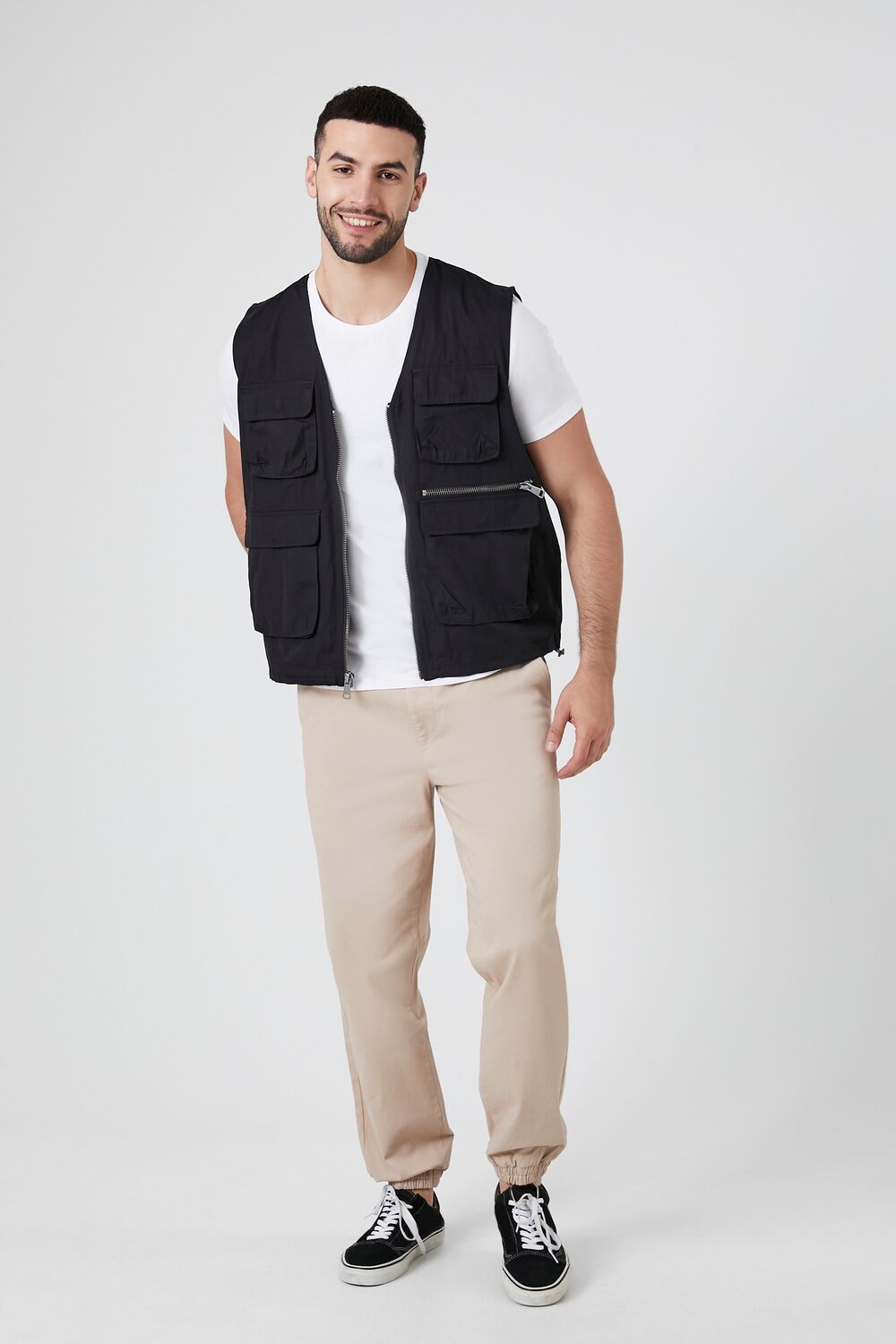 Twill Drawstring Joggers