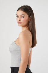 Ribbed Knit Cami Bodysuit