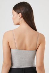 Ribbed Knit Cami Bodysuit
