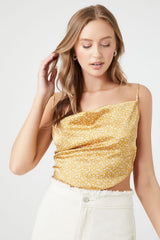 Floral Print Handkerchief Cami