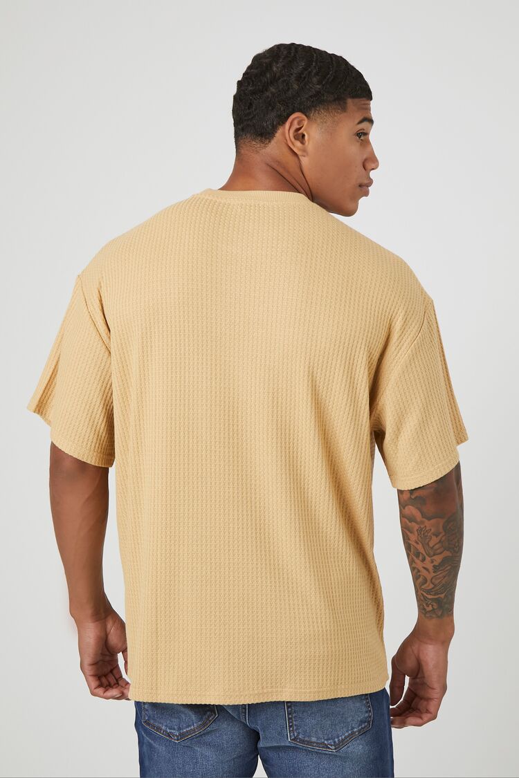 Waffle Knit Crew Tee