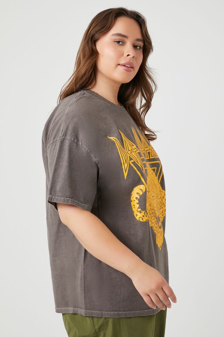 Plus Size Def Leppard Graphic Tee