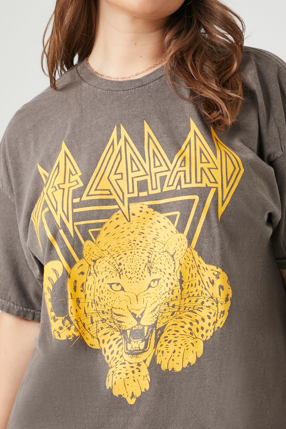 Plus Size Def Leppard Graphic Tee