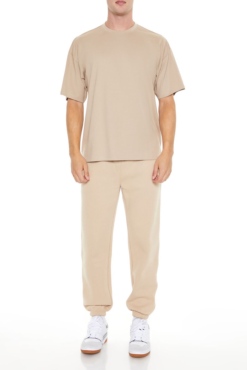 Cotton Crew High-Low Hem Tee
