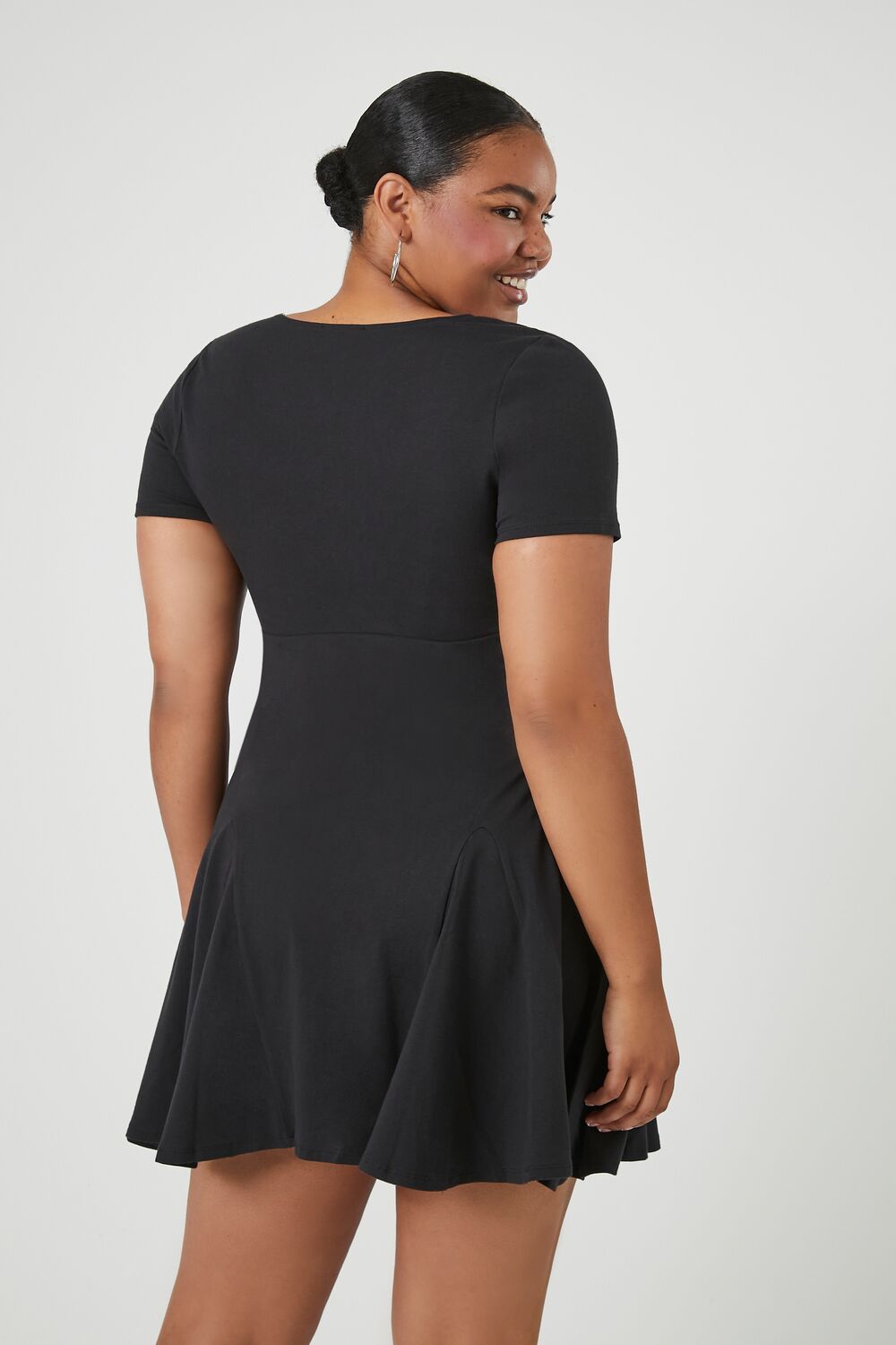 Plus Size T-Shirt Mini Dress