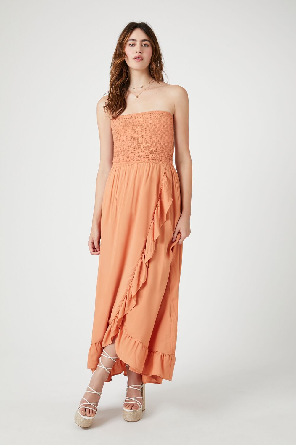 High-Low Caged Dress