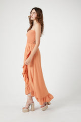 High-Low Caged Dress