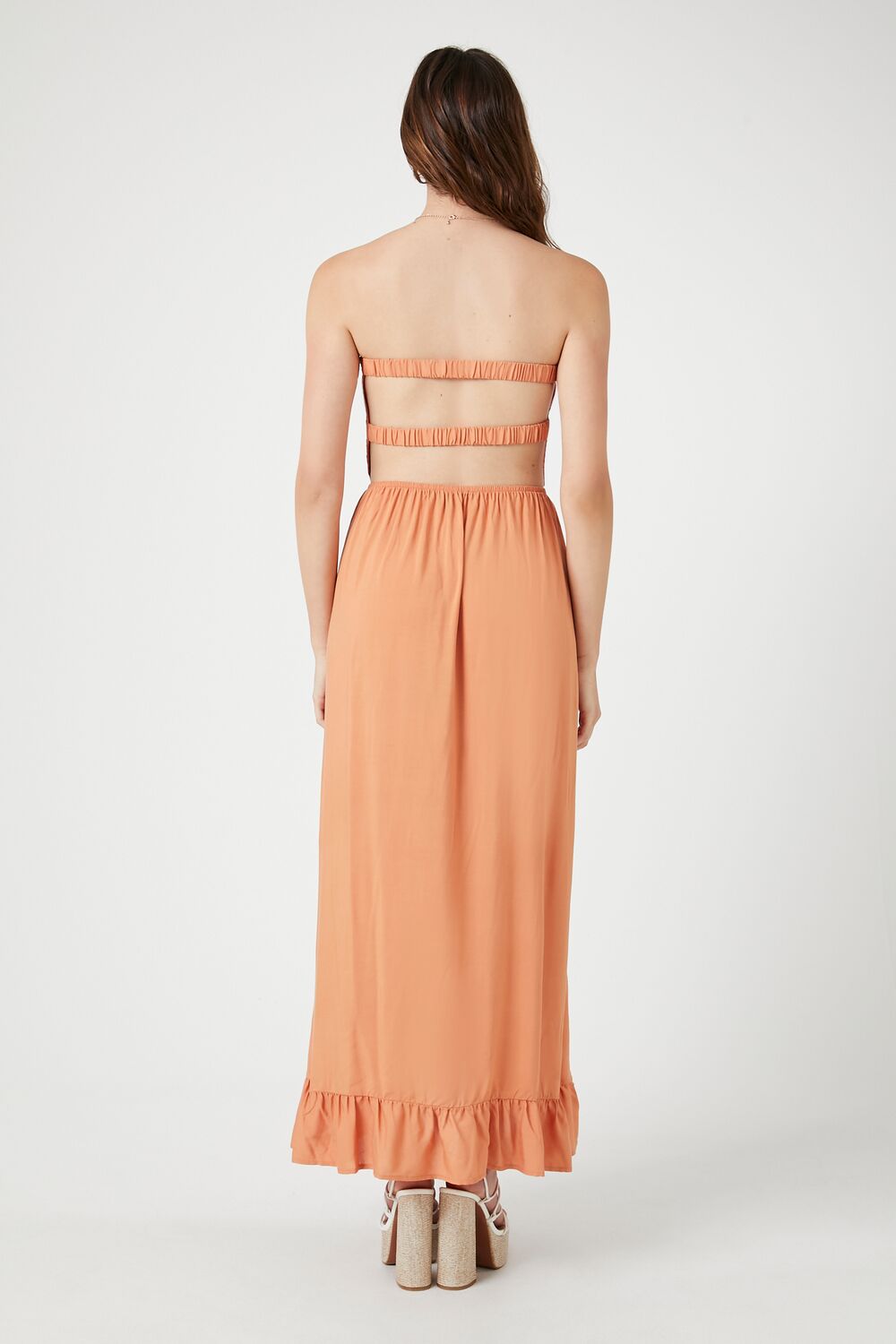 High-Low Caged Dress