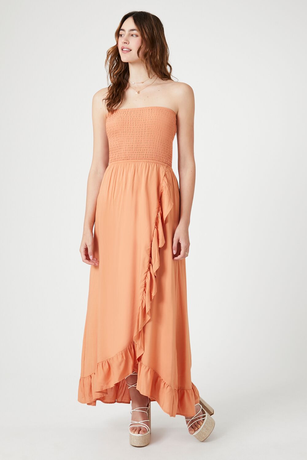 High-Low Caged Dress