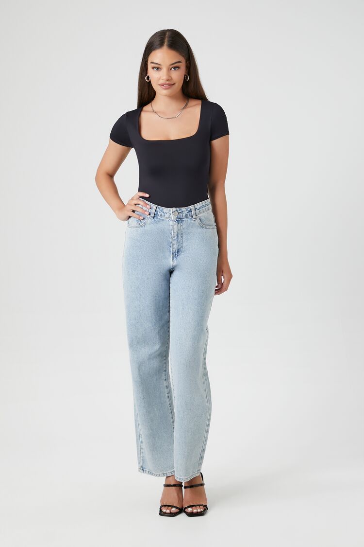 Contour Sculpt Short-Sleeve Bodysuit