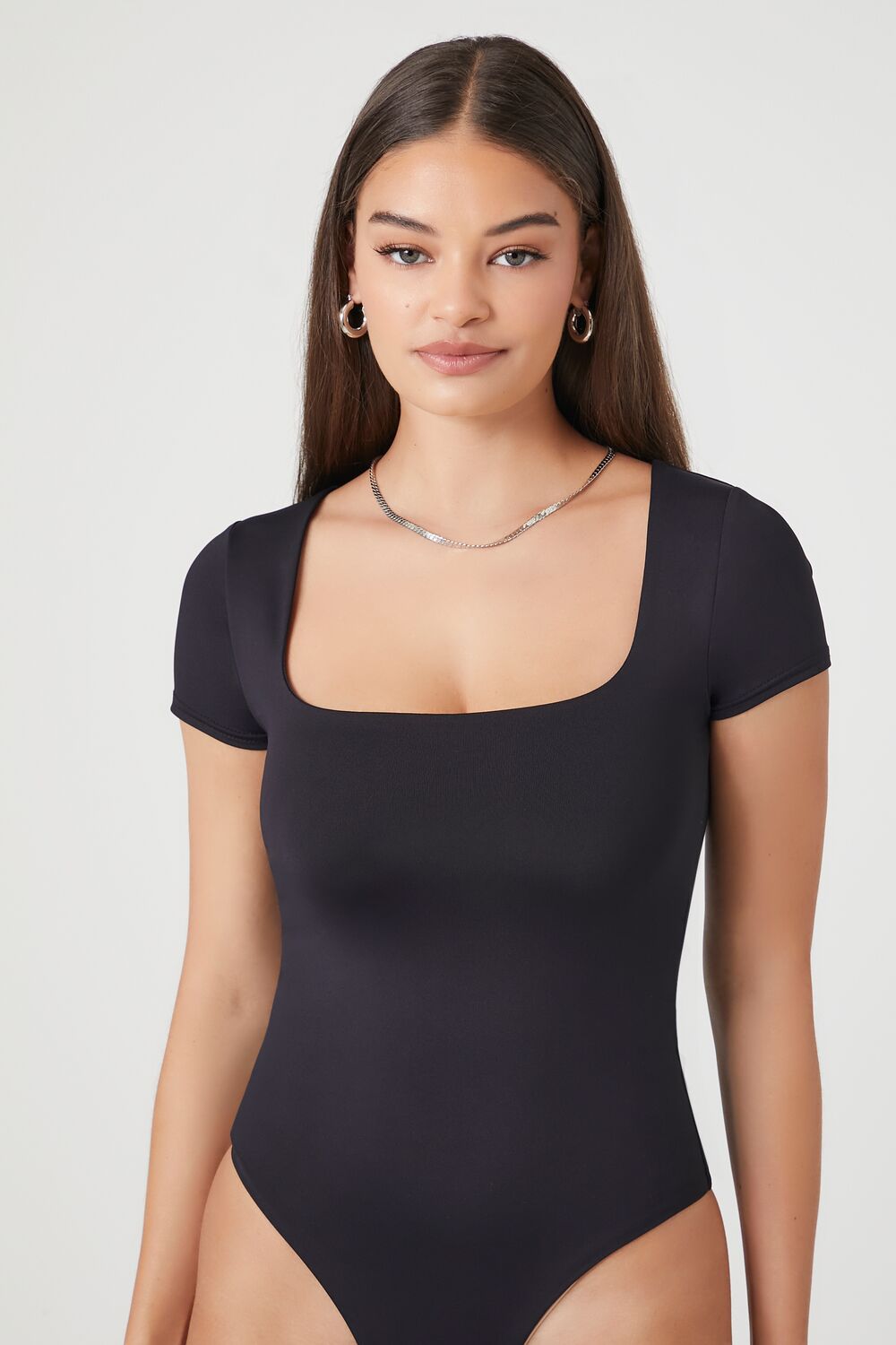Contour Sculpt Short-Sleeve Bodysuit