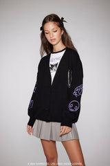 Kuromi Chain Cardigan Sweater