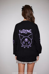 Kuromi Chain Cardigan Sweater