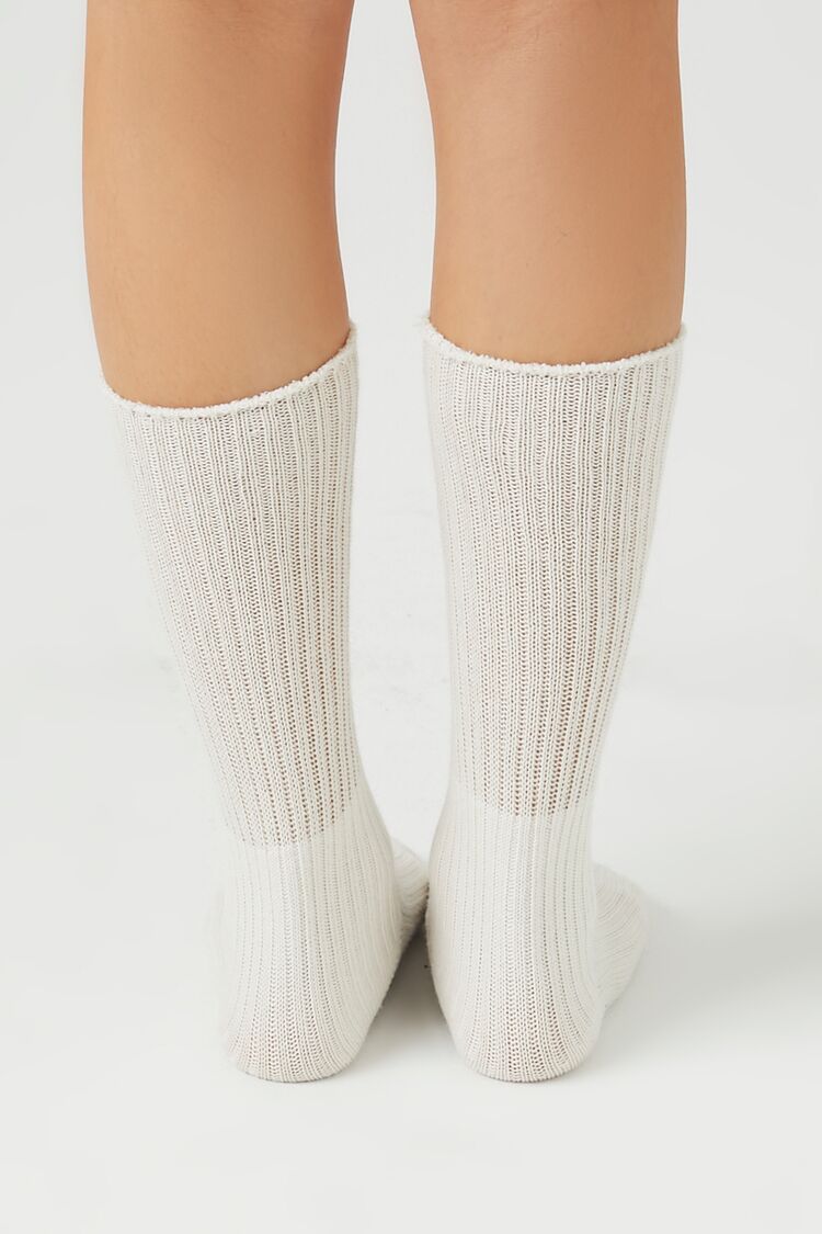 Cotton-Blend Crew Socks
