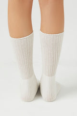 Cotton-Blend Crew Socks