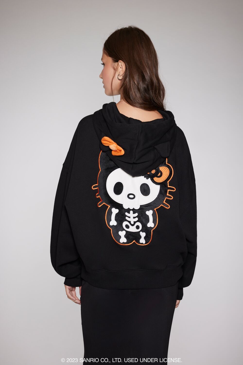 Skeleton Hello Kitty Hoodie