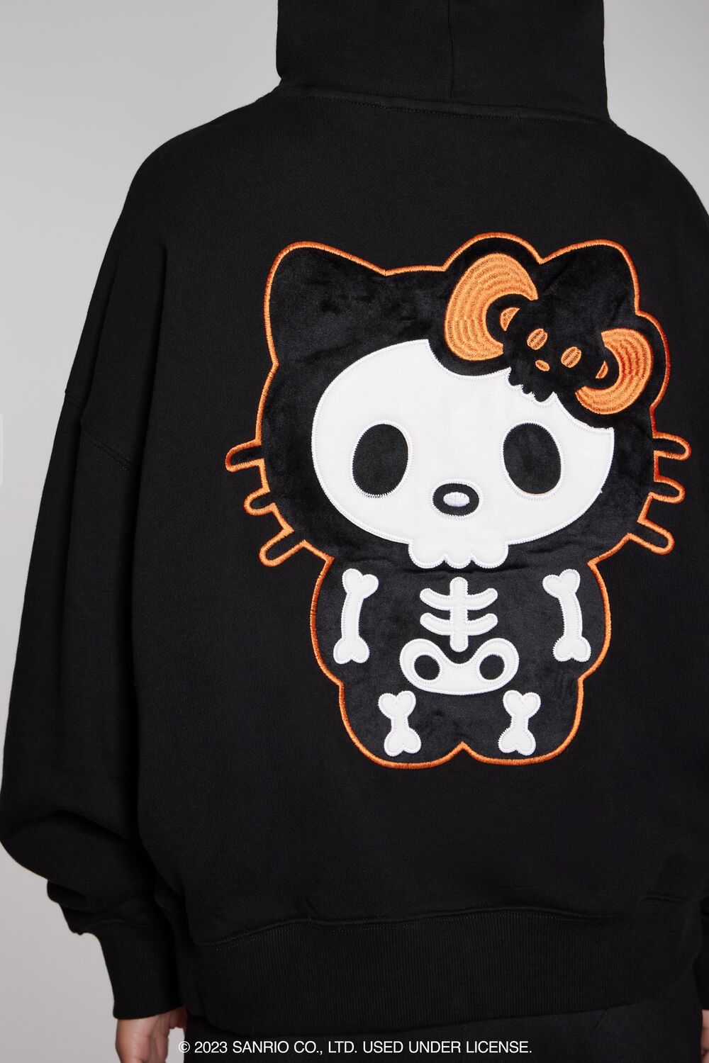 Skeleton Hello Kitty Hoodie