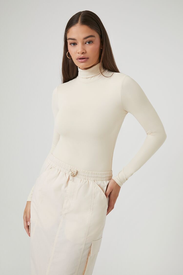 Fitted Mock Neck Bodysuit