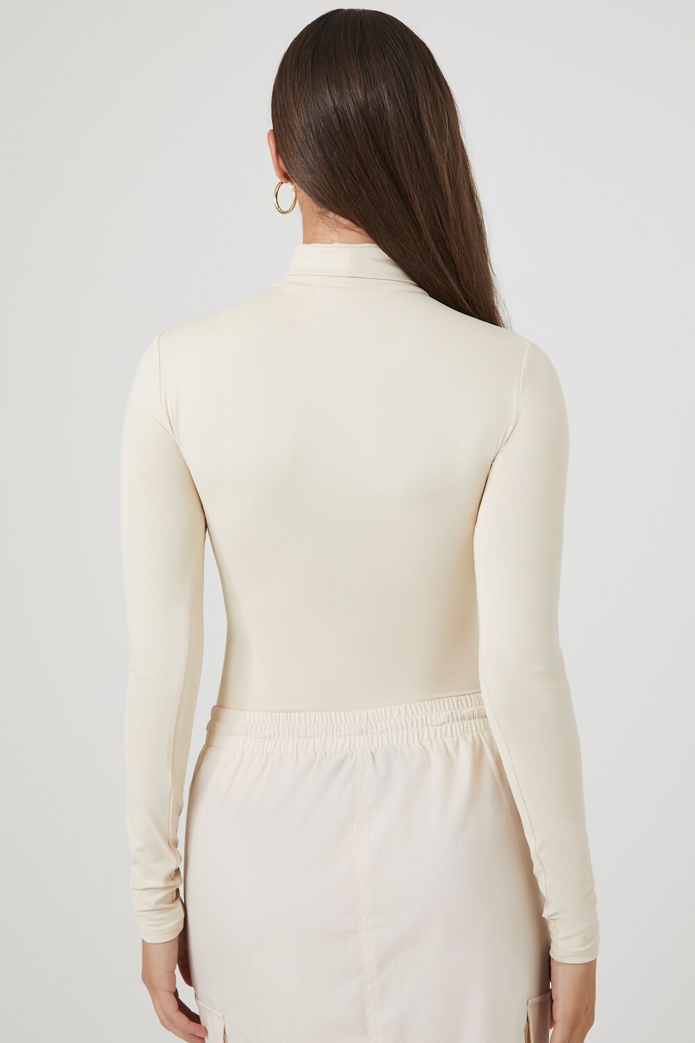 Fitted Mock Neck Bodysuit