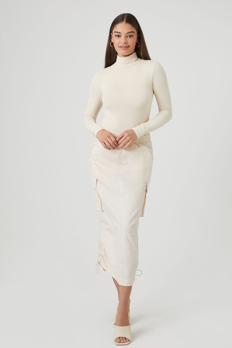 Fitted Mock Neck Bodysuit