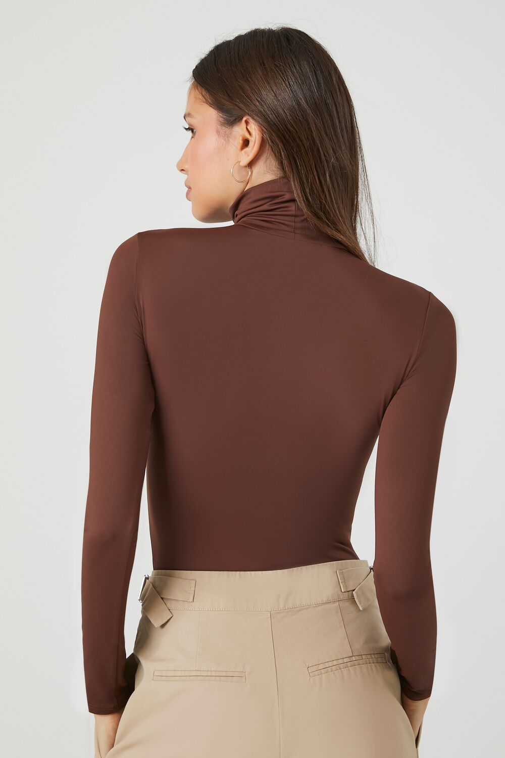 Fitted Mock Neck Bodysuit