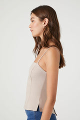 Lace-Up Bustier Cami