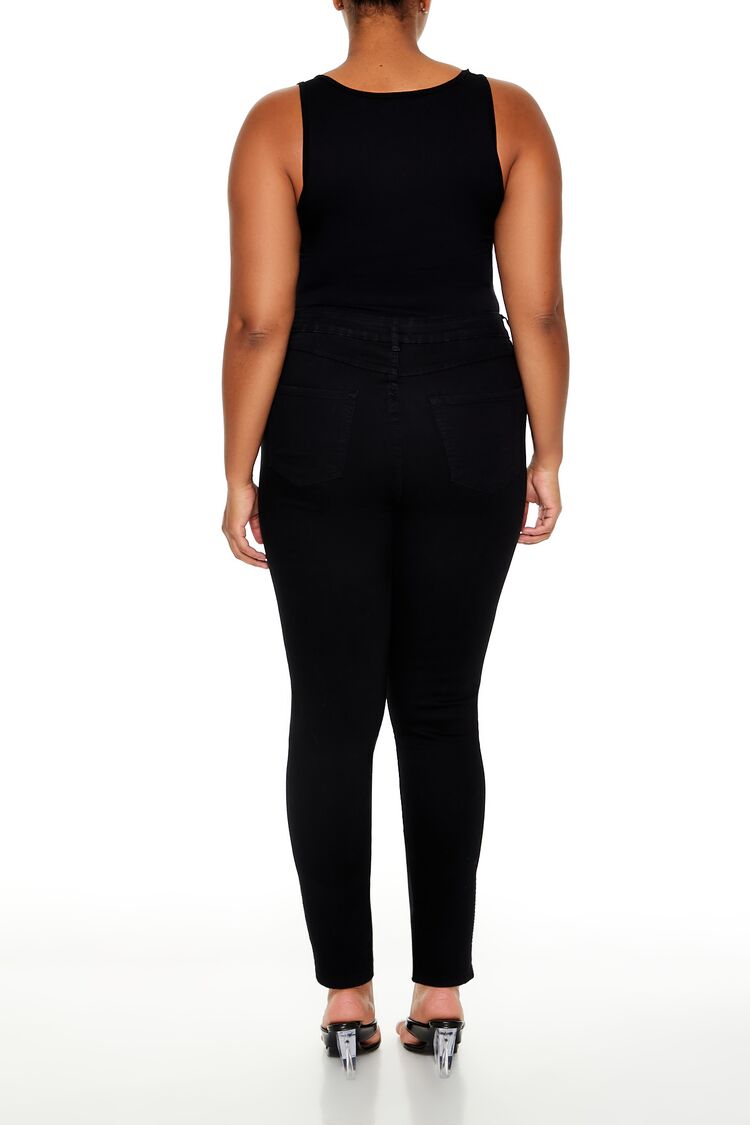 Plus Size High-Rise Skinny Jeans