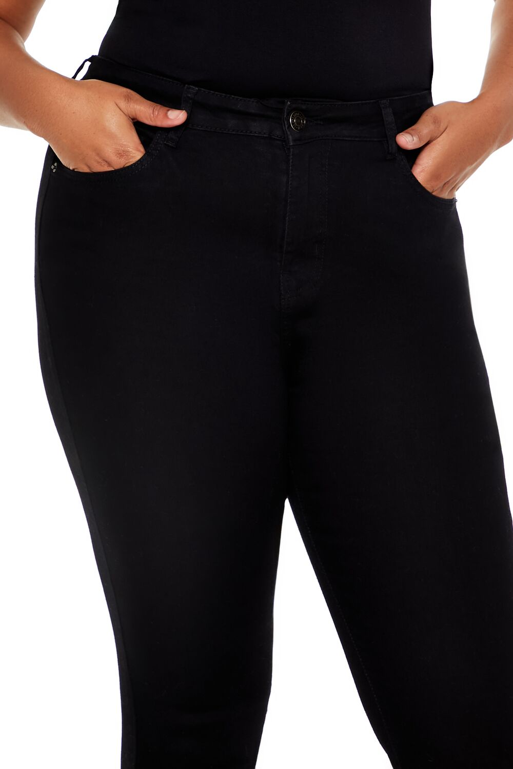 Plus Size High-Rise Skinny Jeans
