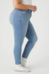 Plus Size Skinny High-Rise Jeans