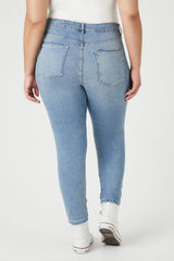 Plus Size Skinny High-Rise Jeans