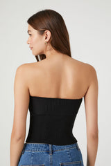 Ribbed Knit Tube Top