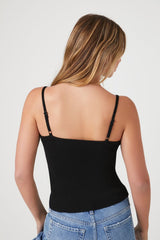 Ribbed Sweater-Knit Cami