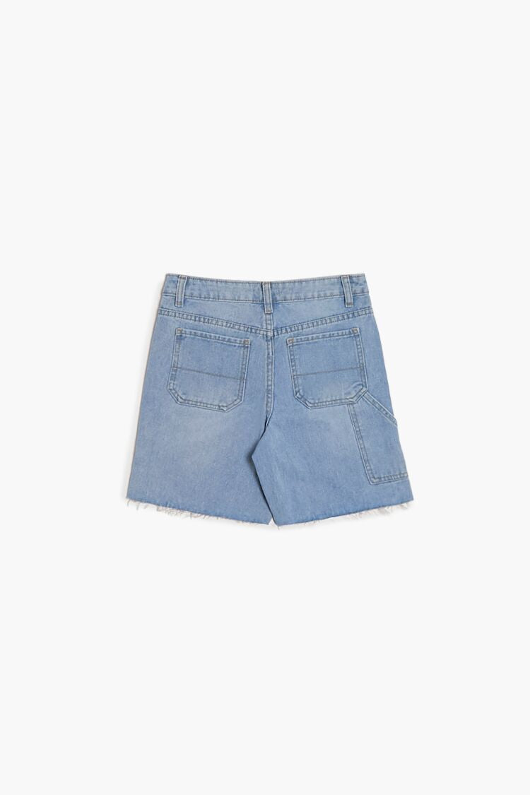 Girls Frayed Denim Shorts (Kids)