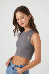 Seamless Cutout Crop Top