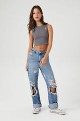 Seamless Cutout Crop Top