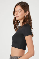Contour Sculpt Cropped Tee