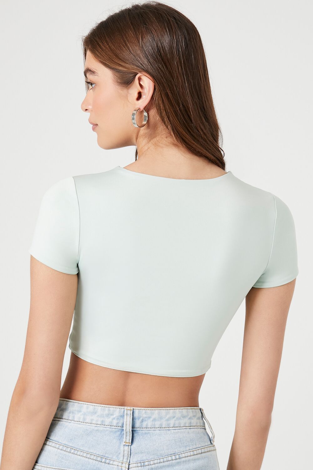 Contour Sculpt Cropped Tee