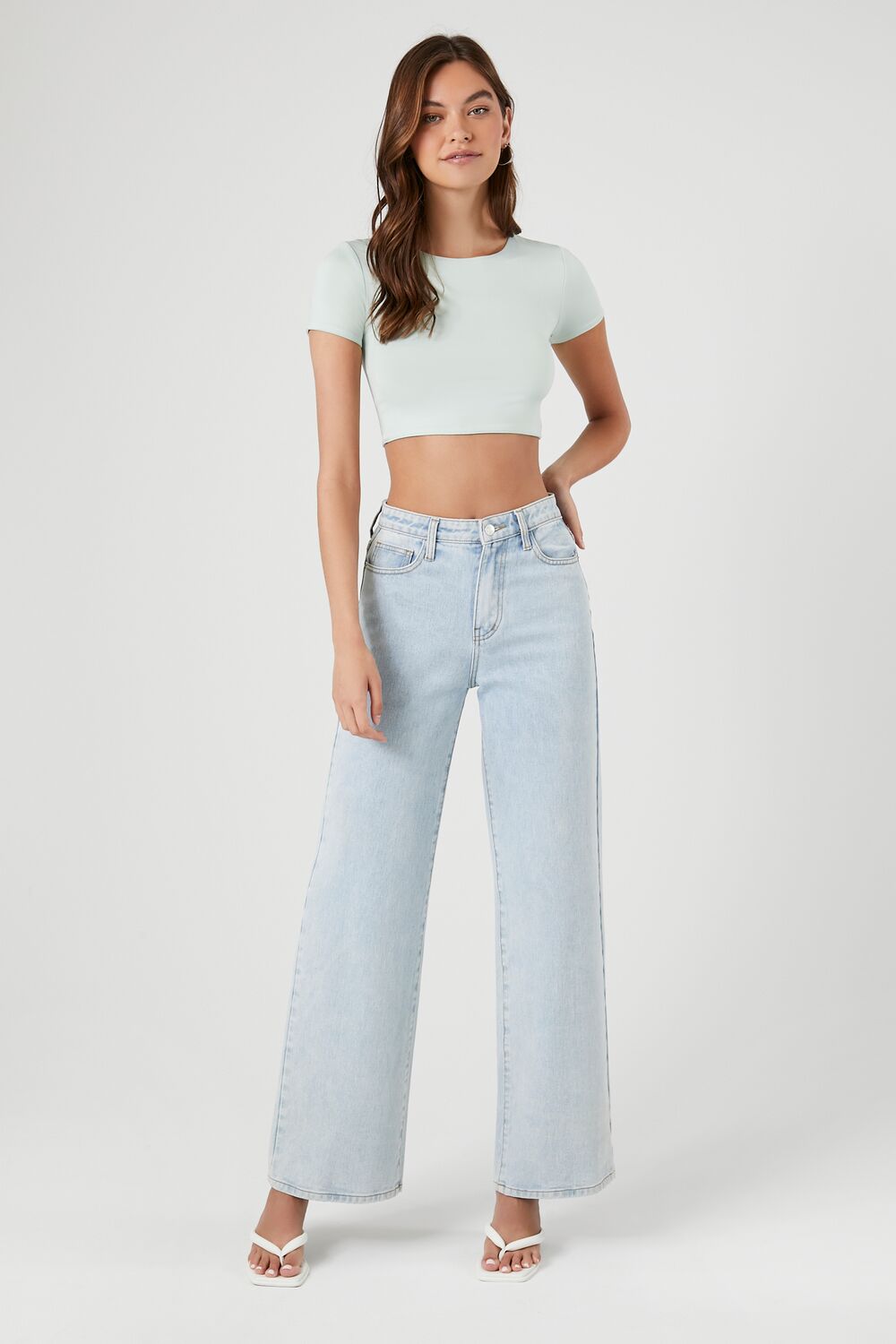 Contour Sculpt Cropped Tee